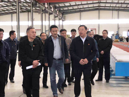 Visiting guidance from Secretary Ma Fuguo