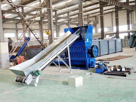 破碎清洗生产线安装现场