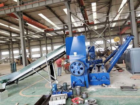 破碎清洗生产线安装现场