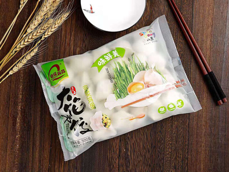 大馅水饺-韭菜鸡蛋 速冻水饺厂家