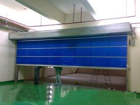 双轨双帘防火卷帘门