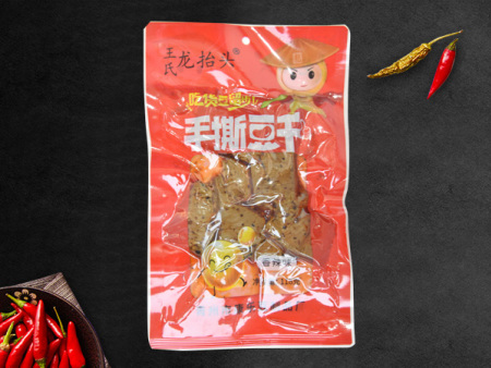 手撕豆干香辣味118克
