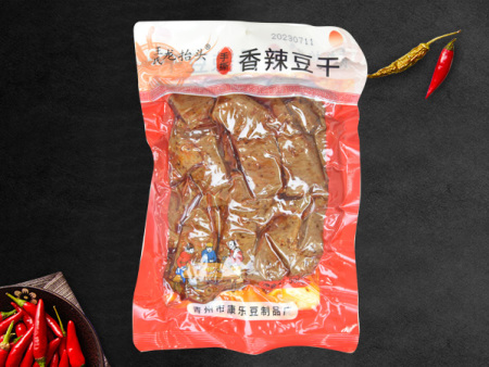 手撕豆干香辣味500克