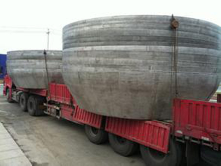 大型不銹鋼錐體封頭