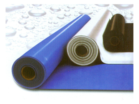 彩色宽幅聚氯乙烯(PVC)防水卷材