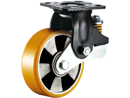 American style ultra heavy shockproof aluminum core polyurethane wheel
