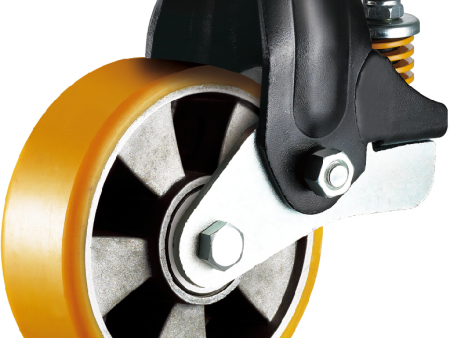 American style ultra heavy shockproof aluminum core polyurethane wheel