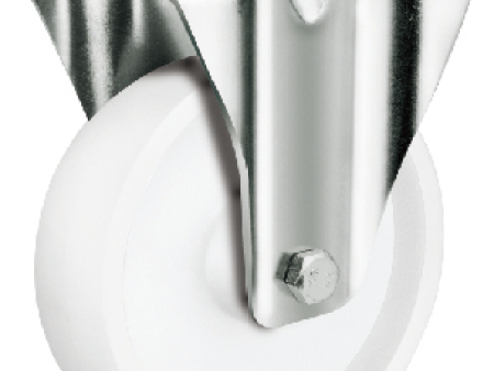 European medium and heavy duty stainless steel polypropylene wheels