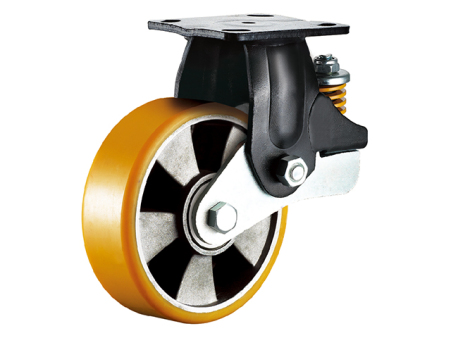 American style ultra heavy shockproof aluminum core polyurethane wheel