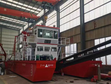 直臂射吸式抽沙船