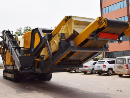 履帶式移動破碎篩分系統(tǒng)