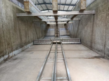 双轨链式刮泥机改造工程