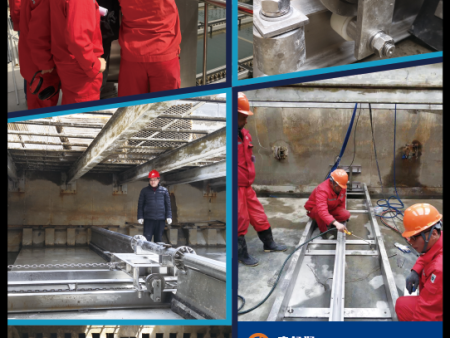 刮泥机安装案例