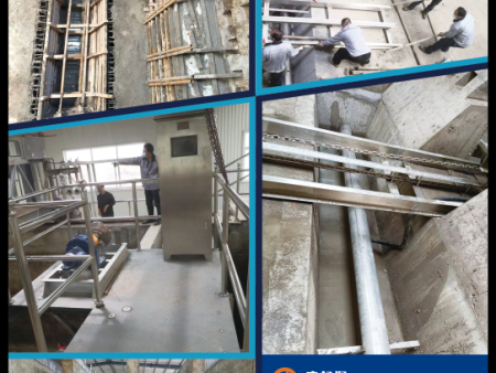 刮泥机安装案例