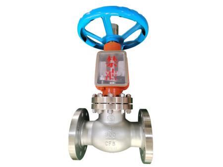 不锈钢美标氧气截止阀 JY41W-300LBP DN100