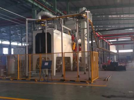 压力容器喷粉线