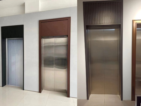 铝合金电梯门套施工