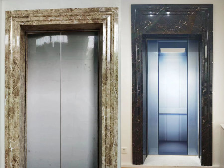 锌合金电梯门套实例