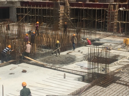 標志門牌，文明施工