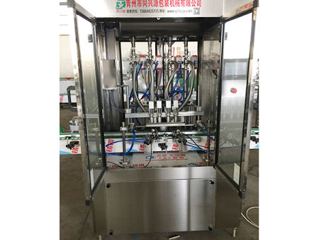 全自动直线柱塞式灌装机 (2)