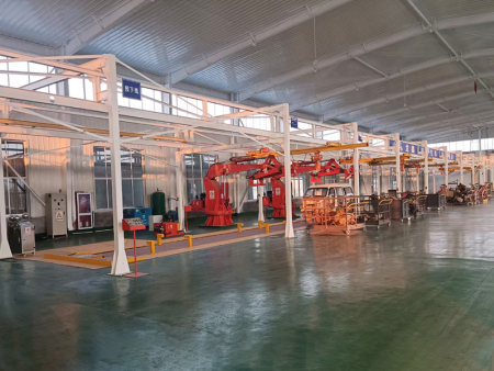 山东青岛案例-（链板式）报废车拆解线1