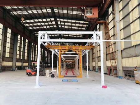 山东枣庄案例-（链板式）报废车拆解线2