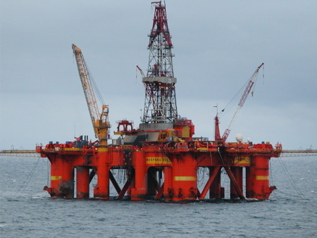 海上采油平台清洗