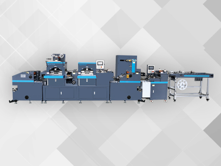 CF-QMD460/550E Double seat flattening high speed die cuttingmachine