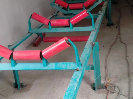 皮帶機安裝現場