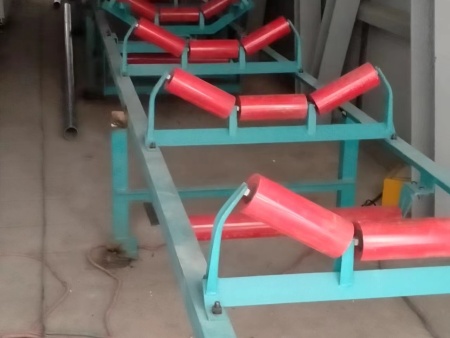 皮帶秤安裝現場