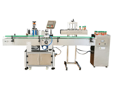 自動(dòng)定位圓瓶貼標(biāo)機(jī)