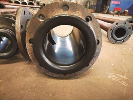 速耐强复合防磨陶瓷管道