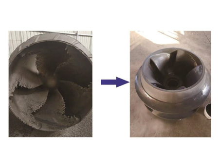 循环泵修复前后