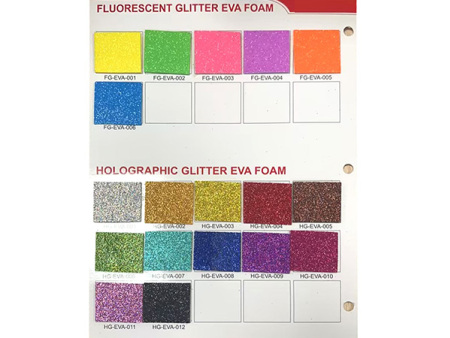 Holographic Glitter EVA Foam