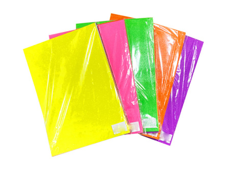 50x70cm Fluorescent Glitter EVA Foam