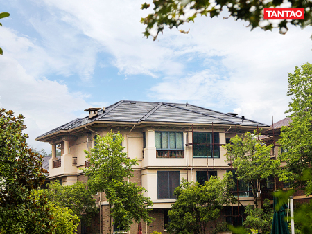 Project cases:When installing solar roofs in villas, Tiandao is the first choice