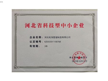 河北省科技型中小企业