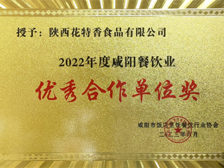 优秀合作单位奖