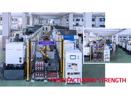 Gas hybrid intelligent processing line