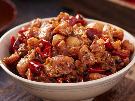 麻辣兔肉丁