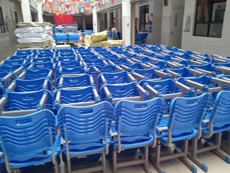 永州启龙高级中学课桌椅 永州启龙高级中学课桌椅