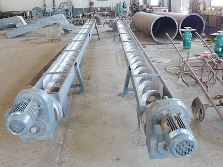 無軸螺旋輸送機