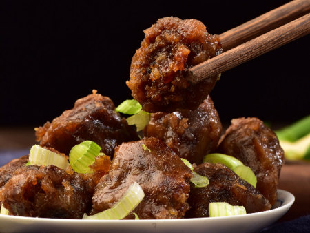 糖醋牛肉丸子的做法