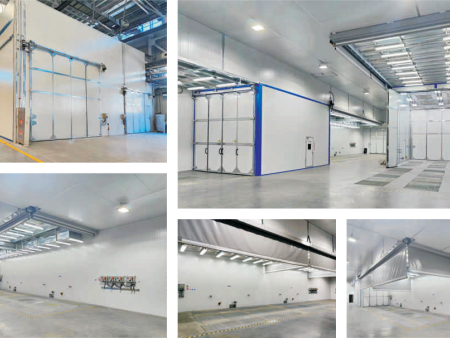 民用飛機(jī)制造噴烘一體生產(chǎn)線1