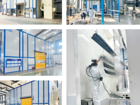 長春汽車交通行業(yè)噴漆噴粉流水線2