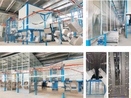 安徽噴粉流水線項目2