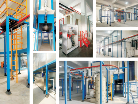 浙江戶外家居行業(yè)噴粉流水線2