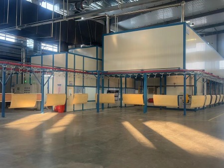 連續(xù)式噴漆流水線