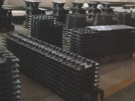 Rail parts of high-speed turnout