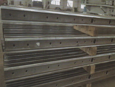 Rail parts of high-speed turnout